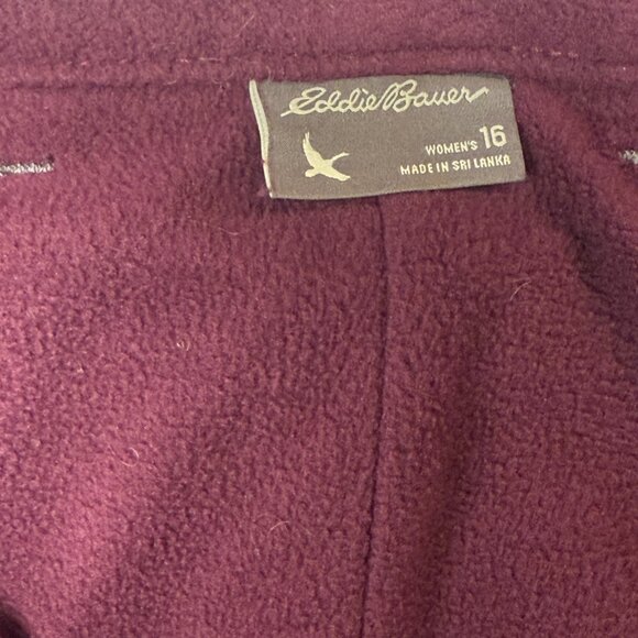 Eddie Bauer Women's Flexion Polar Fleece Lined Pants size 16 - Picture 7 of 10